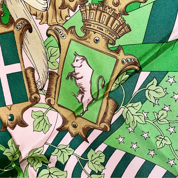 Vintage Emilio Pucci Silk Print Scarf - Picture 3 of 5